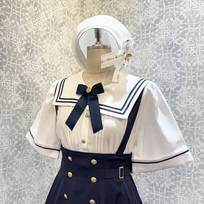 Amavel】 Twinkle Marine セーラーブラウス/125310416 | KI