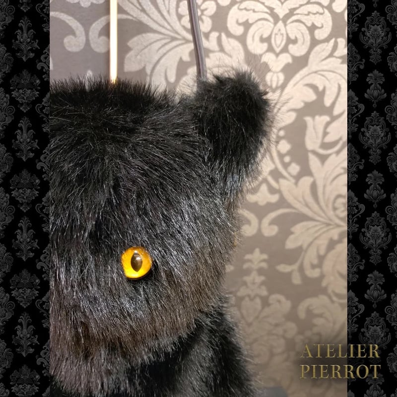 ATELIER-PIERROT】 Noir Neko Shoulder Bag/OCB-01