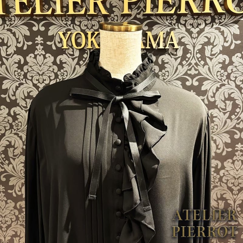 ATELIER PIERROT】Modern Flounce Long Blouse/TBL