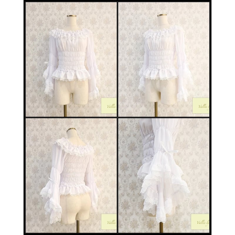 ATELIER-PIERROT】Blossom Breeze Blouse/VBL-03 |
