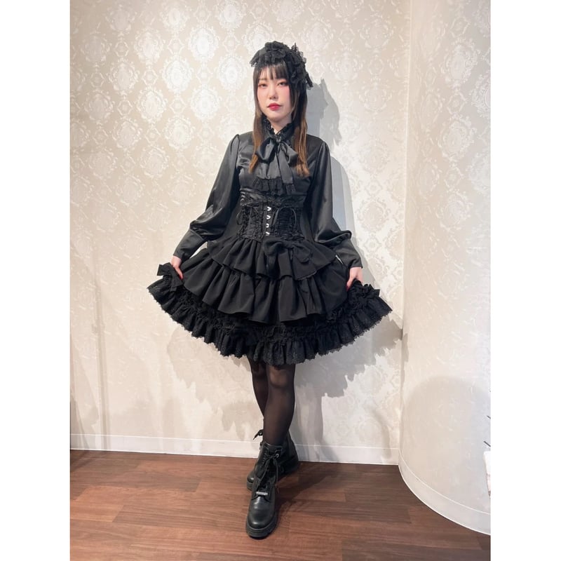 ATELIER-PIERROT】 Melty Ribbon Tier Skirt/TSK-2