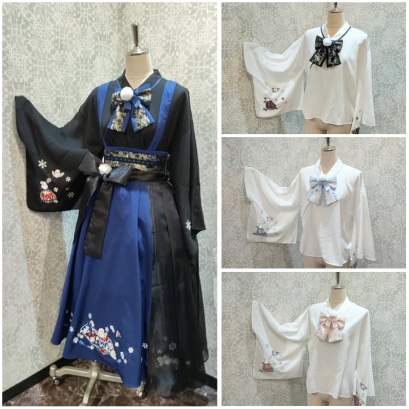 Amavel】手まり遊びとシマエナガ 和風ブラウス/125311271 | KIST ONL