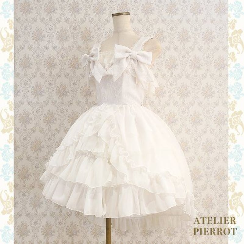 ATELIER-PIERROT】-Blooming Rose- フィッシュテールJSK/TO ATELIER-PIERROT】-Blooming Rose- フィッシュテールJSK/TO