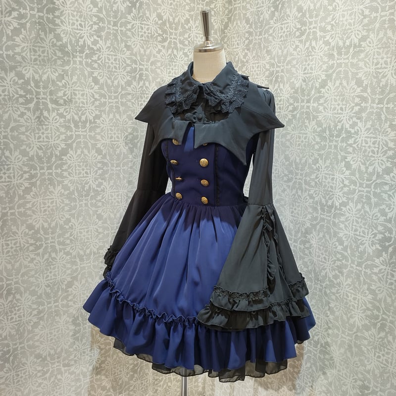 ATELIER-PIERROT】Batwing Waltz Dress/TOP3080 |