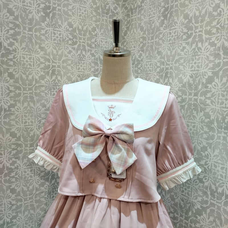 Amavel Twinkle Plaid セットアップ風セーラーワンピース Amavel新宿店 on X: 