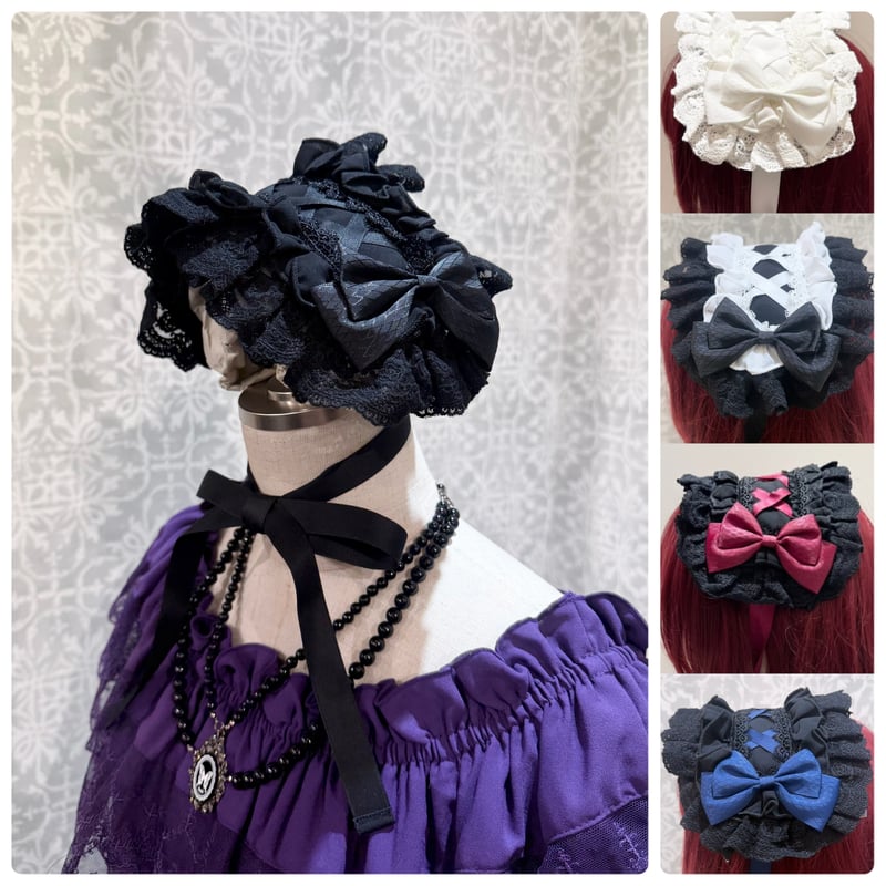 ATELIER-PIERROT】 Lace-up Frill Headdress /THD