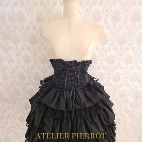 【ATELIER-PIERROT】 Layered Petals Corset Skirt/TSK2014