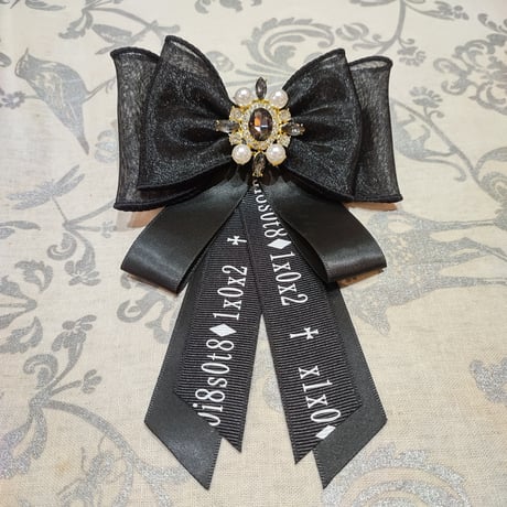 【xxkist】ribbon brooch【4/1あみBDコラボアイテム】K-24ABDRB