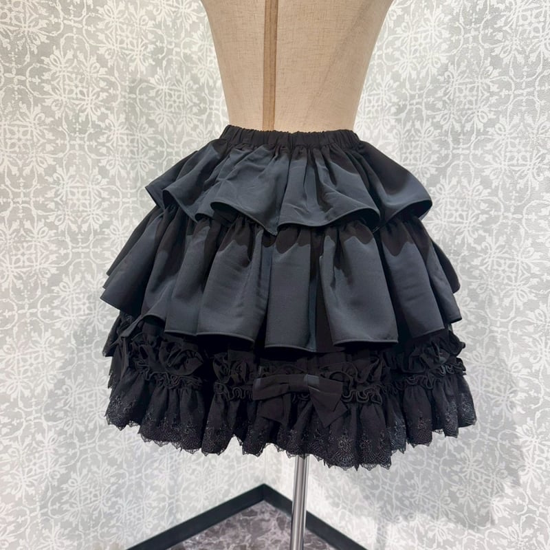 ATELIER-PIERROT】 Melty Ribbon Tier Skirt/TSK-2