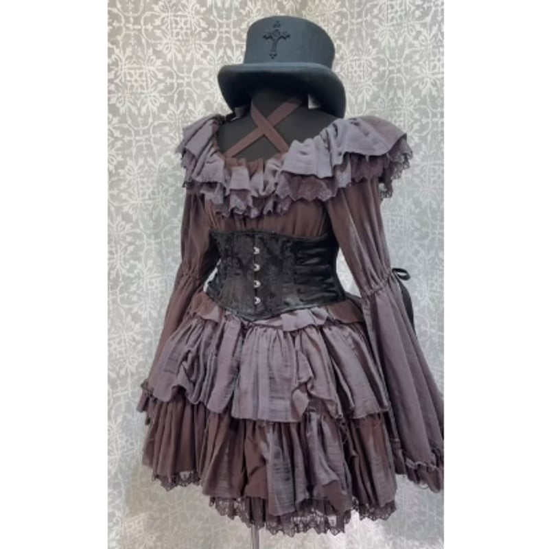 ATELIER PIERROT グリムシャドウコルセット ATELIER-PIERROT】Midnight Thorn Corset/TPC-110