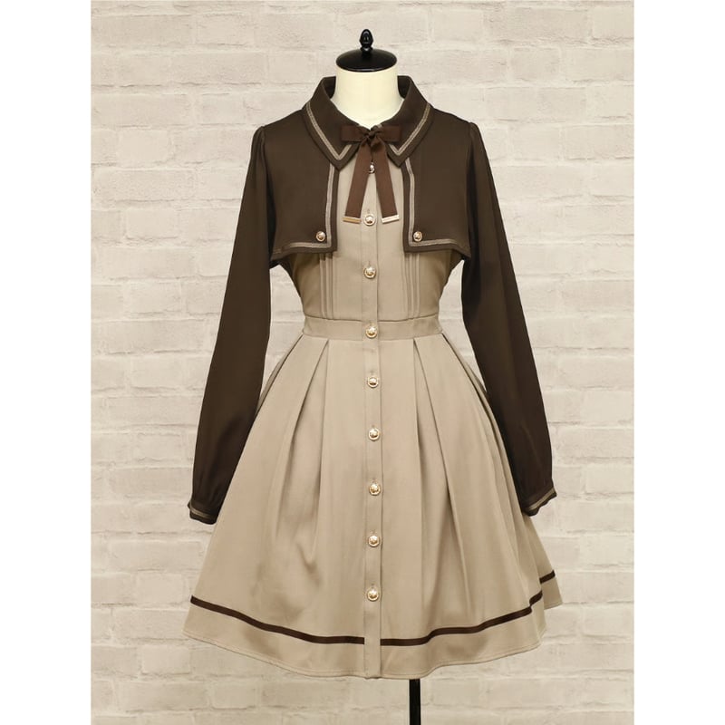 Amavel】Brave Heart レイヤード長袖ワンピース/125170926 | KI