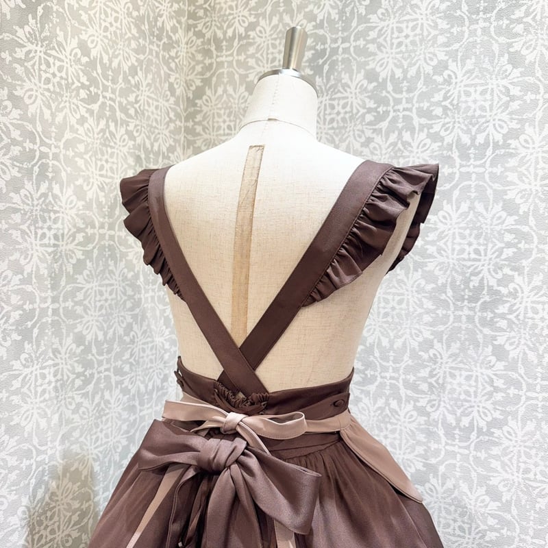 新作】【新品】喫茶アマベル ショコラトリースカート エプロン&リボン