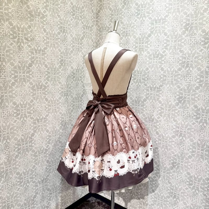 新品♡アマベル♡Sweet Whipプリントワンピ♡ブラウン♡リボンノベルティ付 Sweet Whip プリントワンピース – Amavel（アマベル）公式サイト