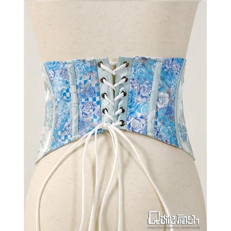 【Qutie Frash】リボン帯コルセット（9867-CT）