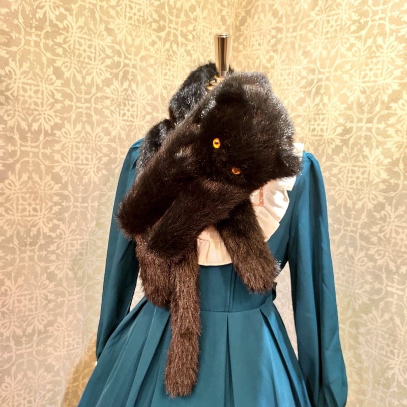 ATELIER-PIERROT】 Neige Neko Muffler/OCM-01 | K