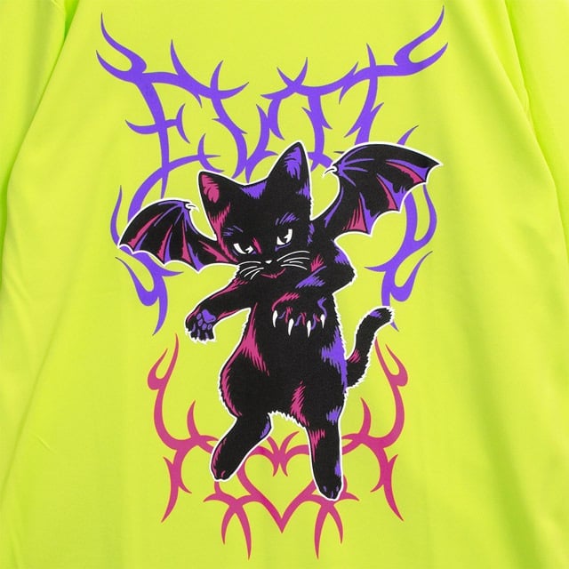 LISTEN FLAVOR】堕天の黒猫ロンT（2520550） | KIST ONLINE