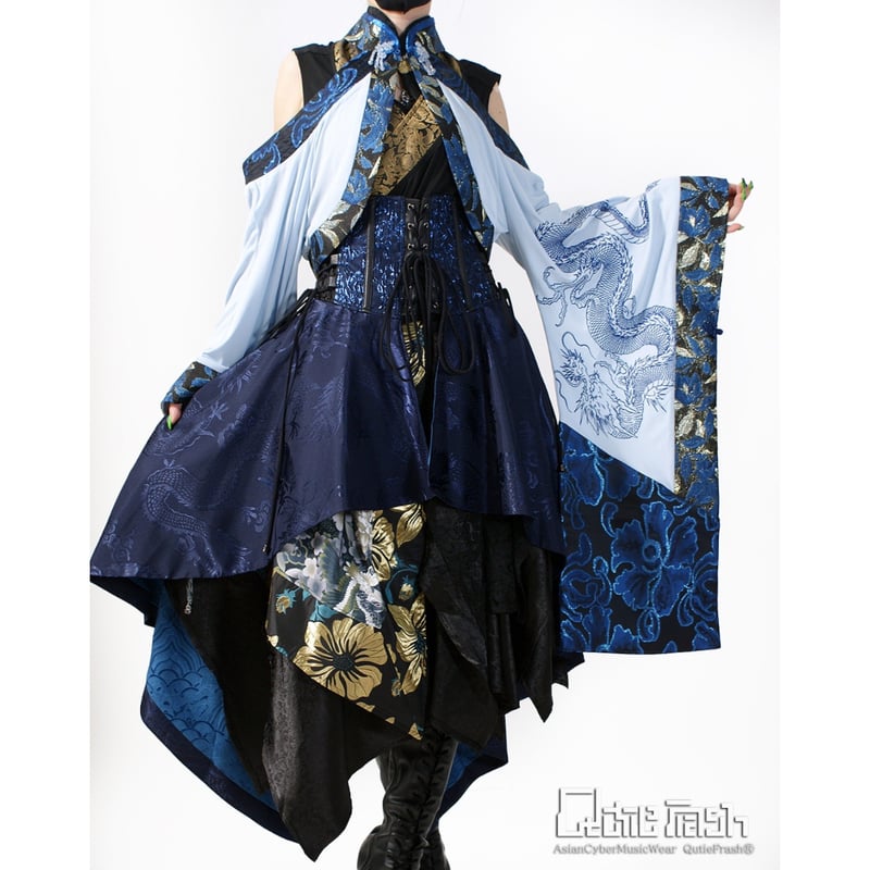 Qutie Frash】チャイナオフショル着物カーデ（9896-CD） | KIST ONL