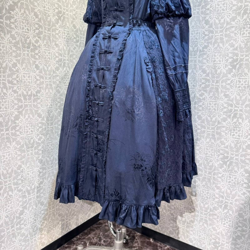星箱Works】 藤花集 ジゴスリーブワンピース/P23101434 | KIST 星箱Works】 藤花集 ジゴスリーブワンピース/P23101434 | KIST