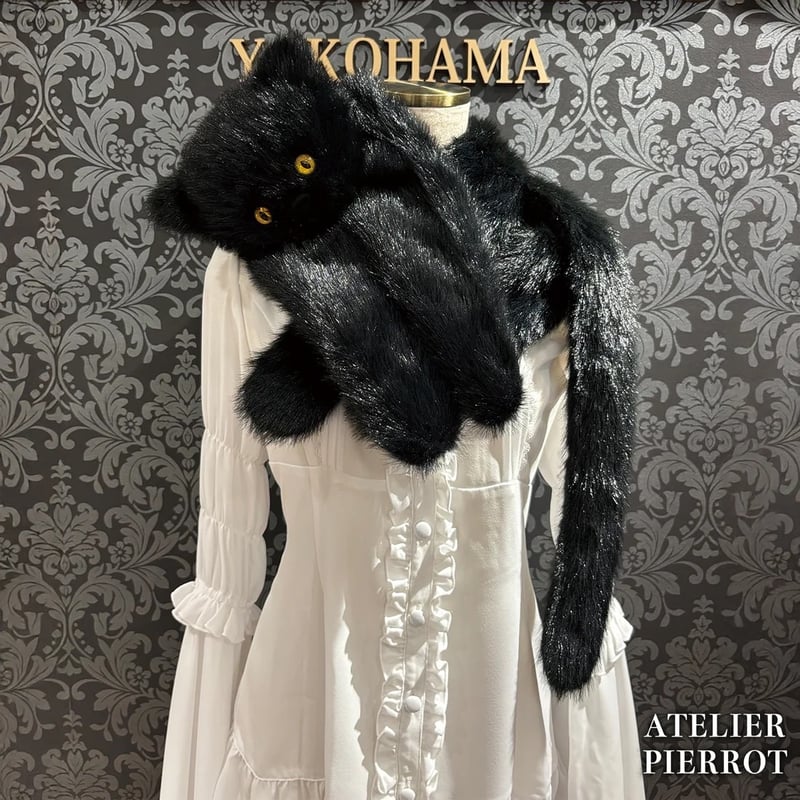 ATELIER-PIERROT】 Neige Neko Muffler/OCM-01 | K