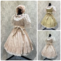 Amavel】Dolly Holiday チェックティアードワンピース(ロング丈)/