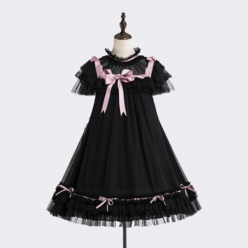 【星箱works】リボンミルフィーユワンピース　パープル 星箱works】リボンミルフィーユワンピース パープル 星箱works】リボン