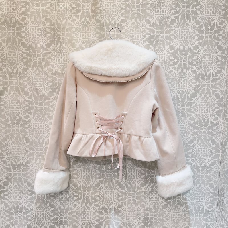 Amavel】Antique Doll ペプラムショートコート/123231022 | KI Amavel】Antique Doll ペプラムショートコート/123231022 | KI