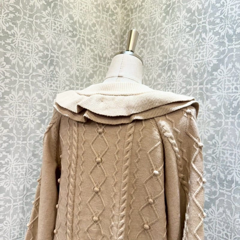 星箱Works】小鳥ボタンのフリルカーディガン/O26127384 | KIST ONLIN