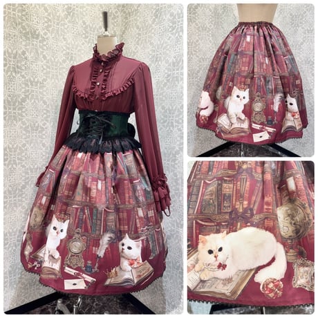 アンシャンテリックアンシャンテリー猫の王女様スカート　新品未使用 アンシャンテリックアンシャンテリー猫の王女様スカート新品未使用