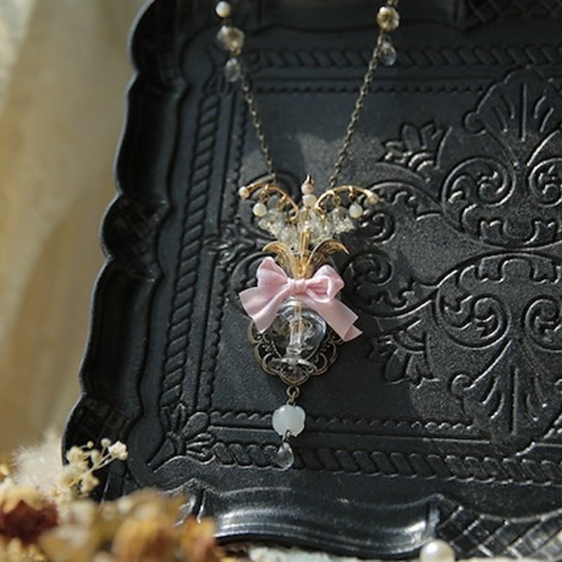 星箱Works】ボトルリリィ ネックレス/P27402186【お取り寄せアイテム