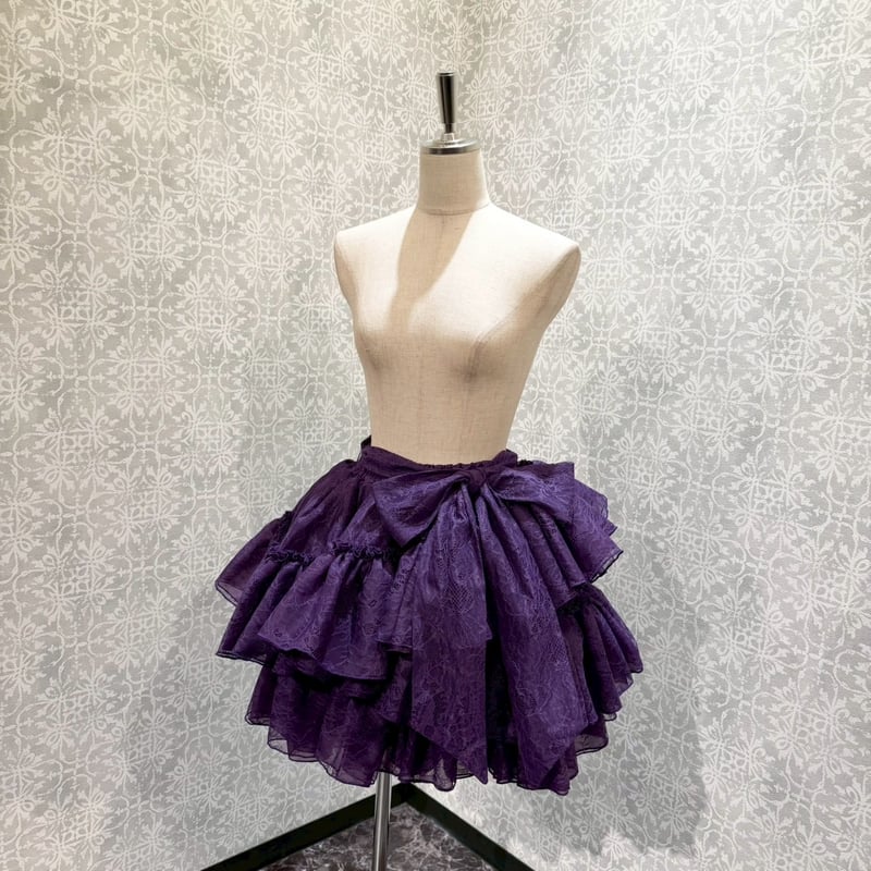 ATELIER-PIERROT/Vallée lys】 Petale Voile Skirt