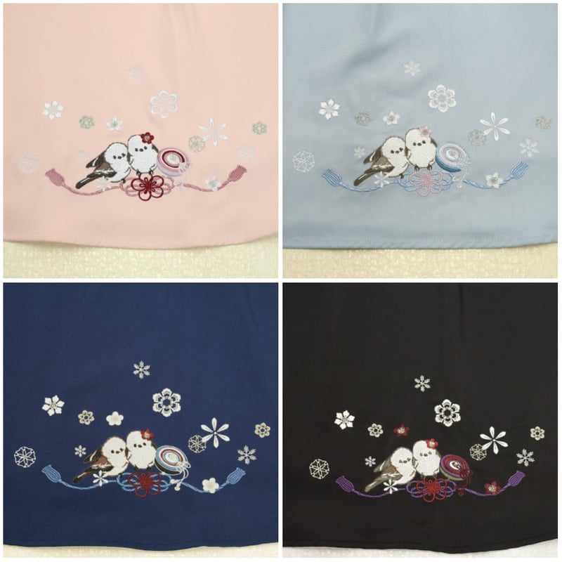 Amavel】手まり遊びとシマエナガ 和風スカート/125411297 | KIST ONL