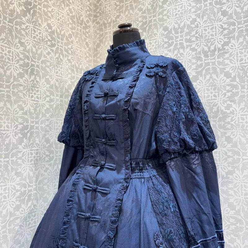 星箱Works】 藤花集 ジゴスリーブワンピース/P23101434 | KIST 星箱Works】 藤花集 ジゴスリーブワンピース/P23101434 | KIST
