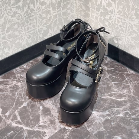 ATELIER PIERROT PUMPS/厚底 パンプス ATELIER-PIERROT】 Allure Lace-Up Pumps/YS-003 |