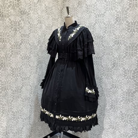 【星箱Works】スズランの谷 モチーフレースワンピース/P25101228
