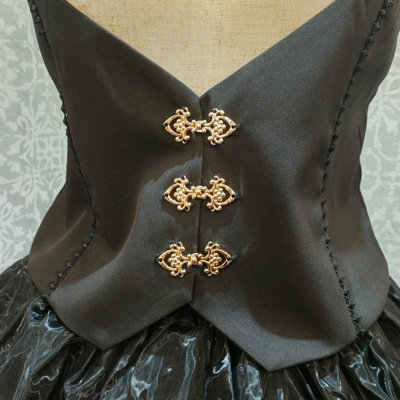 Amavel アマベル Fleur de lis ベスト ブラック Amavel】Fleur de lis ベスト/125260106 | KIST ONLIN