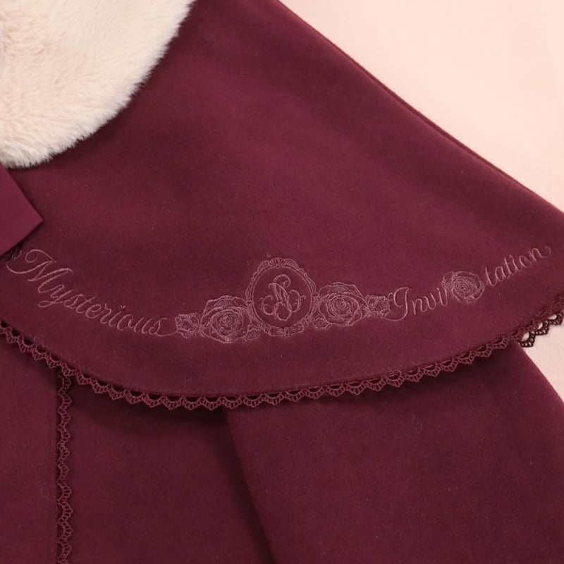 Amavel】Rosette Dollケープ付ショートコート/125231027 | KIS