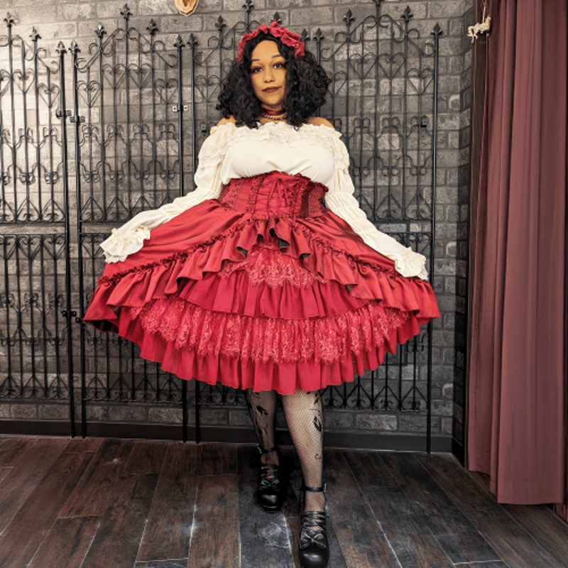 ATELIER Pierrot 姫袖シャーリングトップス ATELIER-PIERROT】Shirring princess sleeve blous