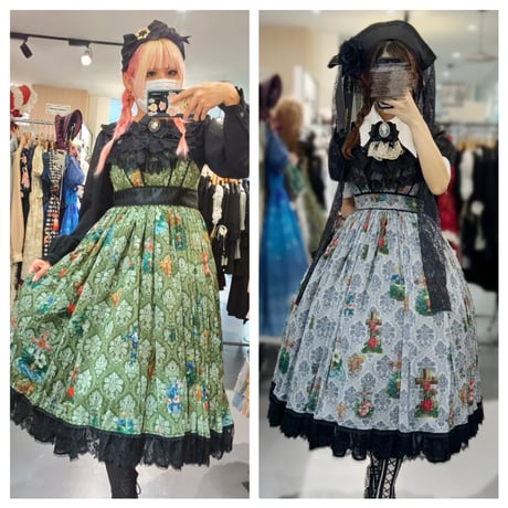 新入荷!】＜白金よつば/yotsuba＞115cm ジャンパースカート ブルー系  