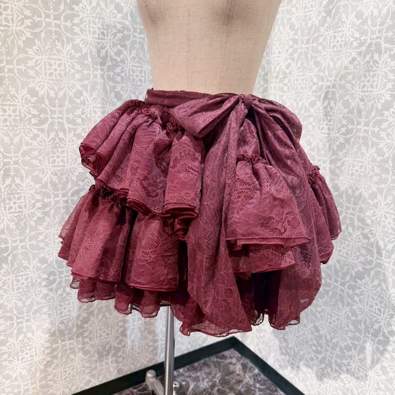 ATELIER-PIERROT/Vallée lys】 Petale Voile Skirt