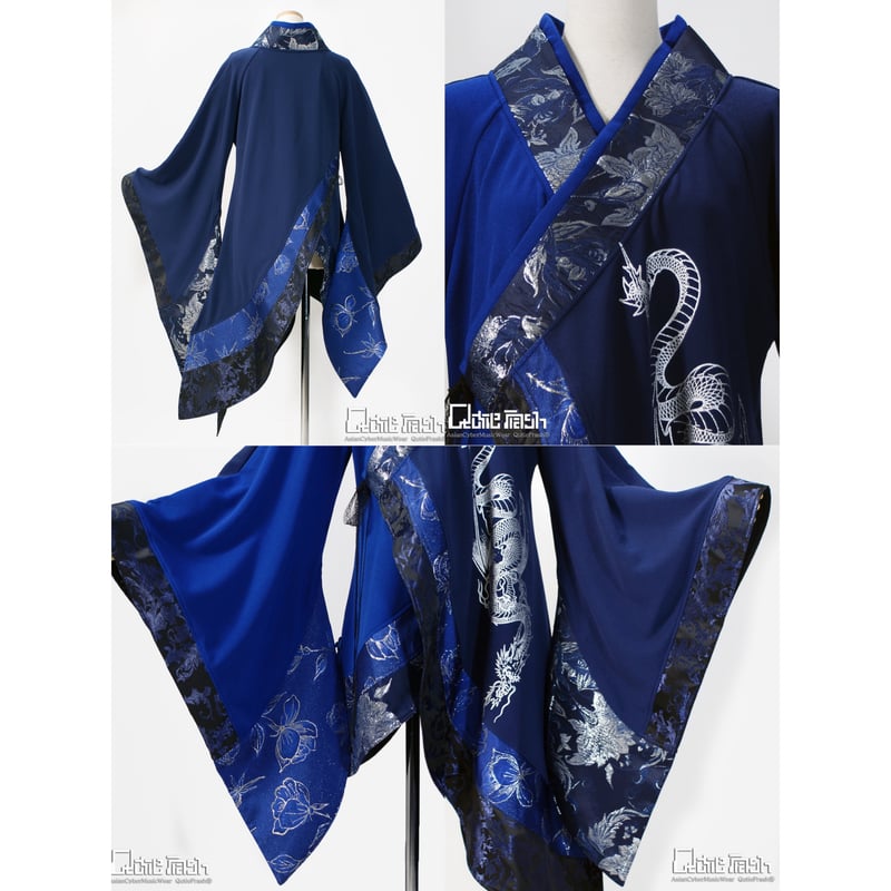 J*a様 キューティーフラッシュ　QutieFrash　和柄切替 着物カーデ（紺 J*a様 キューティーフラッシュ QutieFrash 和柄切替 着物カーデ（紺 J*a