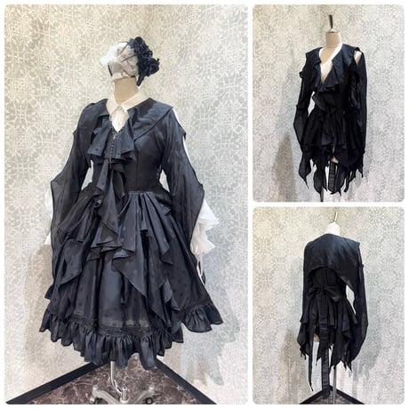 激レア！新品*Triple*fortune／モノトーンローズスカート*黒 CATEGORY 🩷Triple*fortune | KIST ONLINE STORE