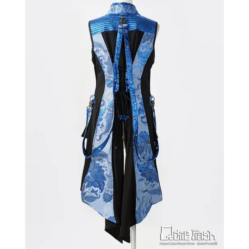 QutieFrash　チャイナロングベスト？ワンピ？ QutieFrash チャイナロングベスト？ワンピ？ ベスト/Vest – Qutiefrash