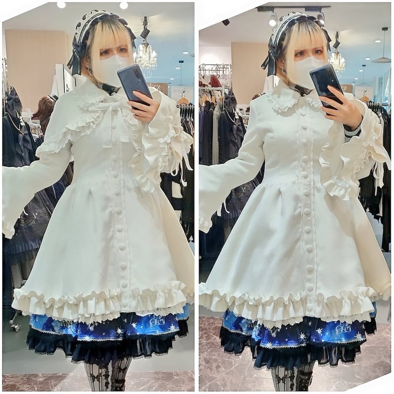 ATELIER-PIERROT】Fleur d'Hiver Coat/TCT-11 | KI