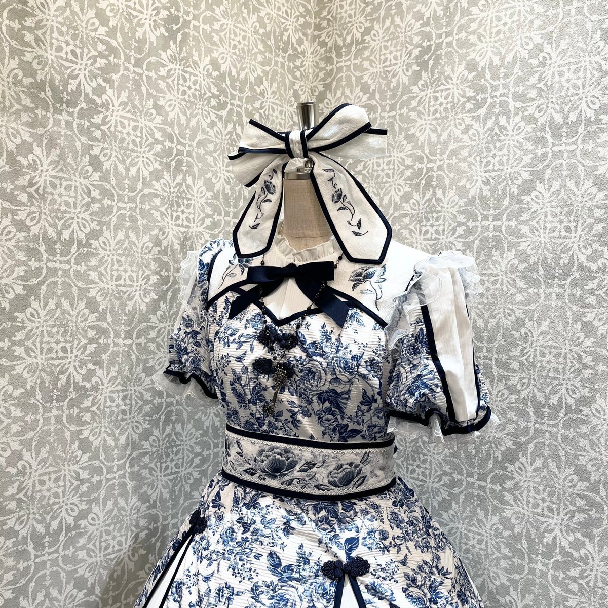 星箱Works】青華磁 リボンクリップ/P37502098【お取り寄せアイテム