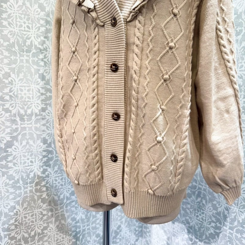 星箱Works】小鳥ボタンのフリルカーディガン/O26127384 | KIST ONLIN