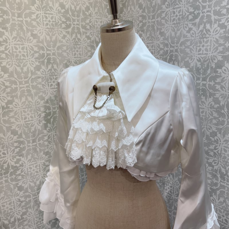 ATELIER-PIERROT Valkyrie Frill Jacket 白 ATELIER-PIERROT】Valkyrie Frill Jacket/TJK-10【お