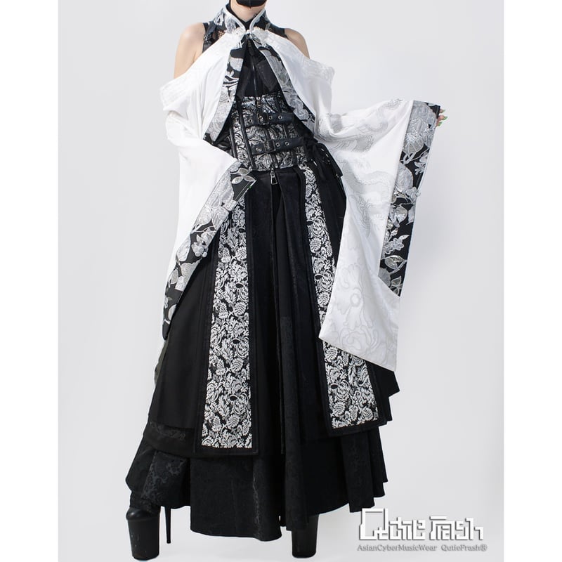 Qutie Frash】チャイナオフショル着物カーデ（9896-CD） | KIST ONL