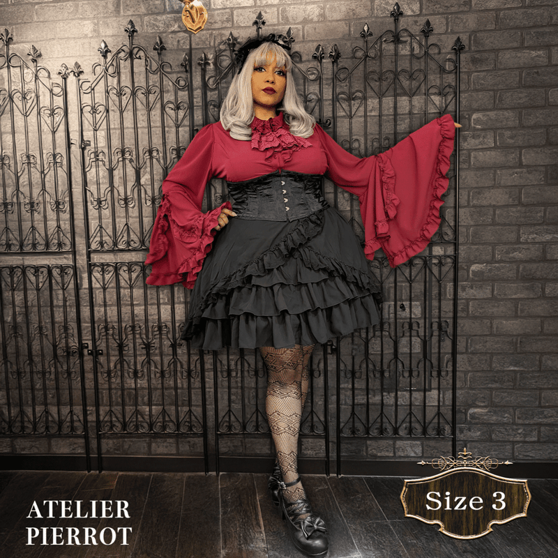 ATELIER-PIERROT】Midnight Thorn Corset【サイズ2、3(プ