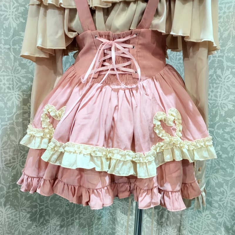 星箱Works】シャンティクリーム・パティスリー サスペンダー付き