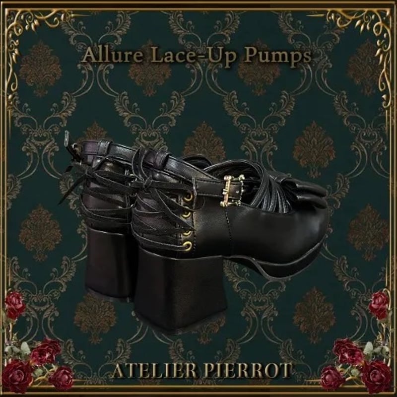 ATELIER-PIERROT】 Allure Lace-Up Pumps/YS-003 |